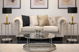 Monty Two Seat Sofa - Chalk - thumbnail 2