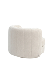 Calvin Swivel Armchair - Travertine - thumbnail 5