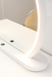 Elara White Dressing Mirror - thumbnail 2