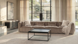Essen Four Seat Sofa – Taupe - thumbnail 2