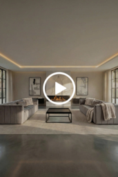 "Essen Three Seat Sofa – Dove Grey " - thumbnail 3