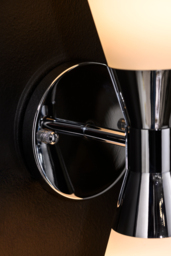 Camille Single Wall Light Chrome - thumbnail 4
