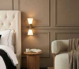 Camille Single Wall Light Chrome - thumbnail 2