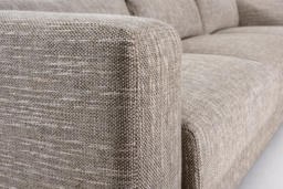 "Dolce Corner Sofa Left Hand Dark Taupe Linen " - thumbnail 4