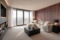 "Dolce Corner Sofa Left Hand Dark Taupe Linen " - thumbnail 9