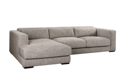 "Dolce Corner Sofa Left Hand Dark Taupe Linen " - thumbnail 3