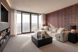 "Dolce Corner Sofa Left Hand Dark Taupe Linen " - thumbnail 2