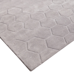 "Alveare Silver Rug " - thumbnail 3