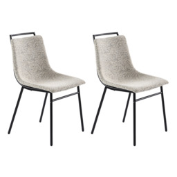"Set of 2 Kai Dining Chairs – Birch " - thumbnail 1