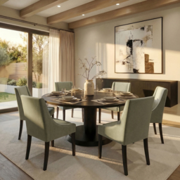 Chatsworth dining chair - Sage - thumbnail 3