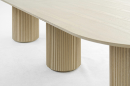 Ophelia Washed Grey  XL Dining Table - thumbnail 8