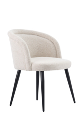 Garric Dining Chair - Oatmeal - thumbnail 3