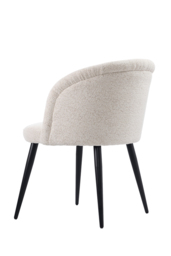 Garric Dining Chair - Oatmeal - thumbnail 4