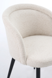 Garric Dining Chair - Oatmeal - thumbnail 6