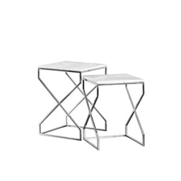 "Alhambra Silver Nesting tables " - thumbnail 5