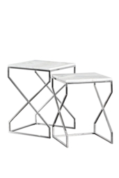 "Alhambra Silver Nesting tables "