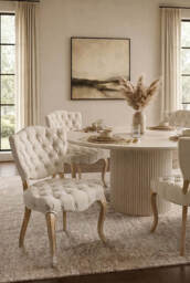 Francois Limed Oak French Chair - thumbnail 4