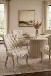 Francois Limed Oak French Chair - thumbnail 3