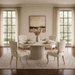 Francois Limed Oak French Chair - thumbnail 2