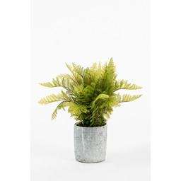 Potted Artificial Fern Plant - thumbnail 3