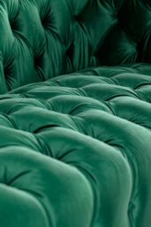 Grosvenor Two Seat Sofa - Bottle Green - Brushed Silver - thumbnail 5