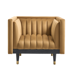 Metz Armchair - Camel - thumbnail 4