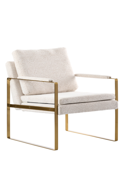 "Solaris Lounge Chair – Oatmeal " - image 1
