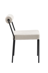 Set of 2 Nosta dining chairs - Light Taupe - thumbnail 5