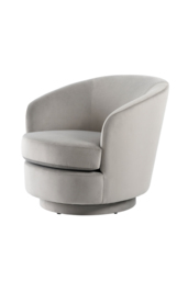 "Melville Swivel Chair - Dove Grey  "