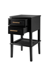Kingston Wicker Bedside Table - thumbnail 4