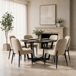Valenza Dining Chair – Sable - thumbnail 3