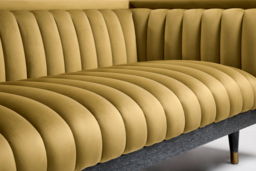 Metz Two Seat Sofa - Olive - thumbnail 5