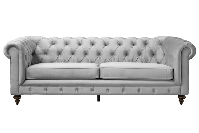 Monty Three Seat Sofa - Dove Grey - image 1