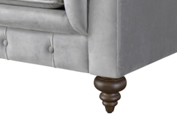 Monty Three Seat Sofa - Dove Grey - thumbnail 5