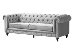 Monty Three Seat Sofa - Dove Grey - thumbnail 9