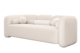Munich Three Seat Sofa – Chalk - thumbnail 3