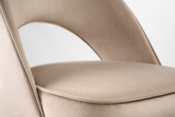 Rossini Dining Chair Taupe - thumbnail 5