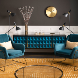 Addison Gold Rug - thumbnail 2