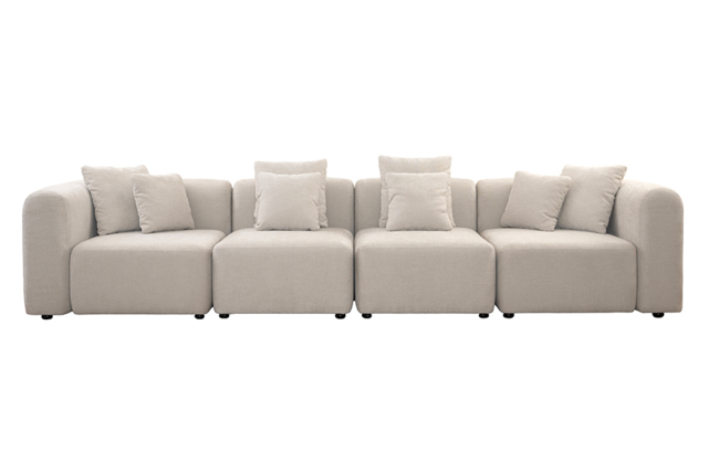 Dune Four Seat Sofa – Parchment - image 1