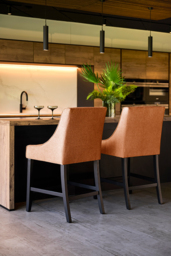 Chatsworth Counter Stool - Terracota - thumbnail 2