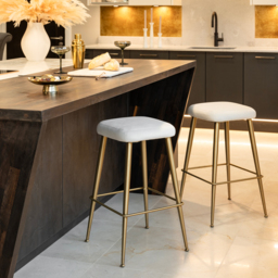 "Oslo Counter Stool – Chalk           " - thumbnail 2