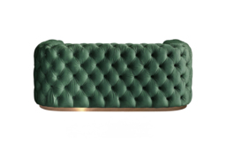 Frankfurt Two Seat Sofa - Bottle Green - thumbnail 6