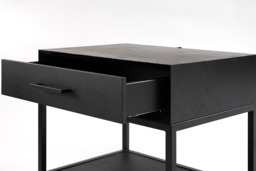 Duo Black Bedside Table - thumbnail 9