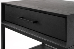 Duo Black Bedside Table - thumbnail 5