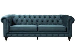 Monty Three Seat Sofa - Peacock