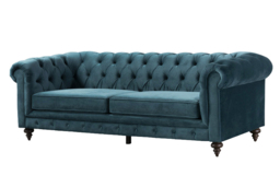 Monty Three Seat Sofa - Peacock - thumbnail 3