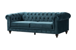 Monty Three Seat Sofa - Peacock - thumbnail 4