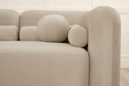 Munich Three Seat Sofa – Taupe - thumbnail 5