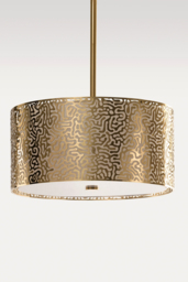 Moray Pendant Light Brass