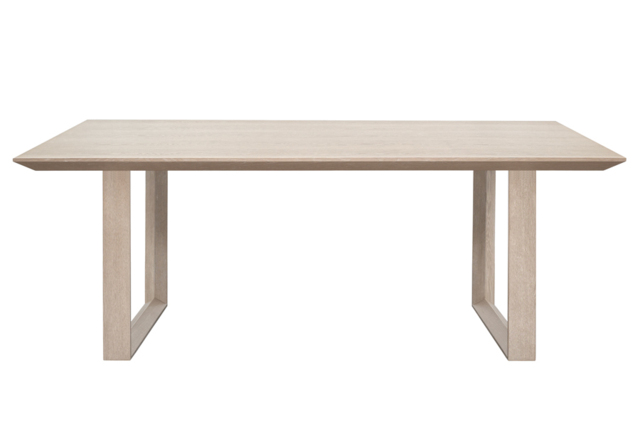 Rocco Washed Grey Oak Dining Table - image 1